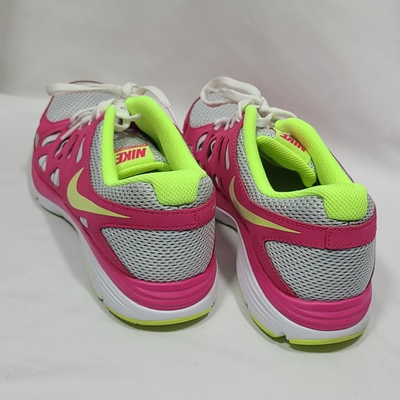 Nike Dual Fusion Run 2 Pure Platinum Girl Size 7Y - Picture 5 of 8